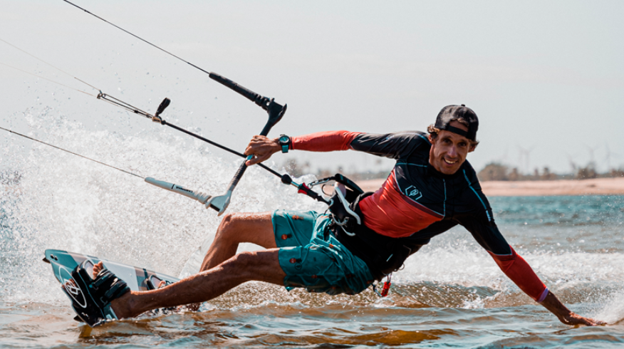 Gustavo Foerster, founder of Clube da Prancha and kitesurf instructor